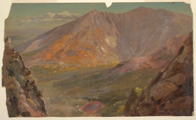 Mount Katahdin, Great Basin from South Turner Mountain by Frederic Edwin Church